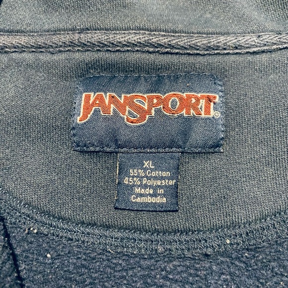 Vintage University Of Michigan Wolverines NCAA Sweatshirt Hooded Jansport Sz XL - Picture 3 of 7